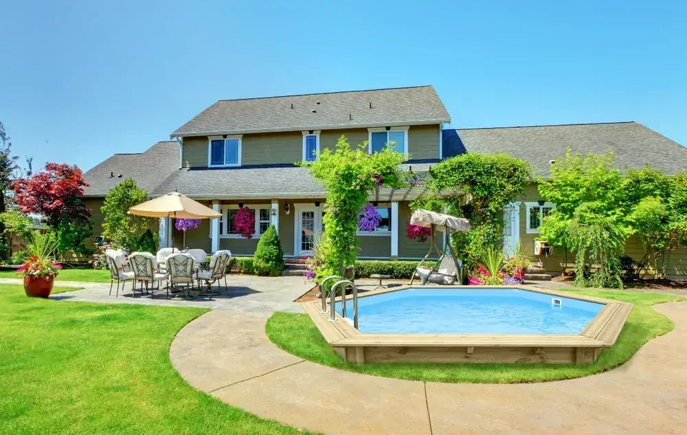 Dřevěný bazén HEXA 1